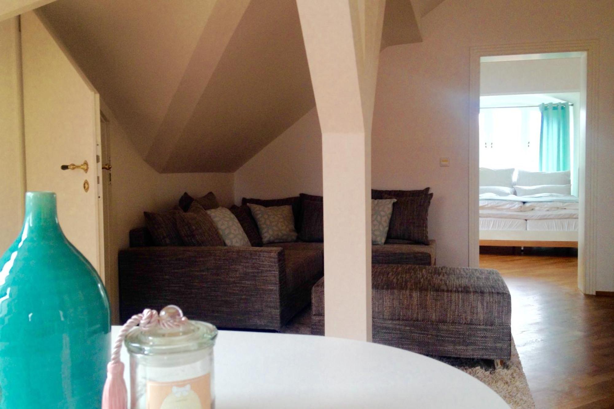 Appartment Villa Am Bretschneiderpark Leipzig Bagian luar foto