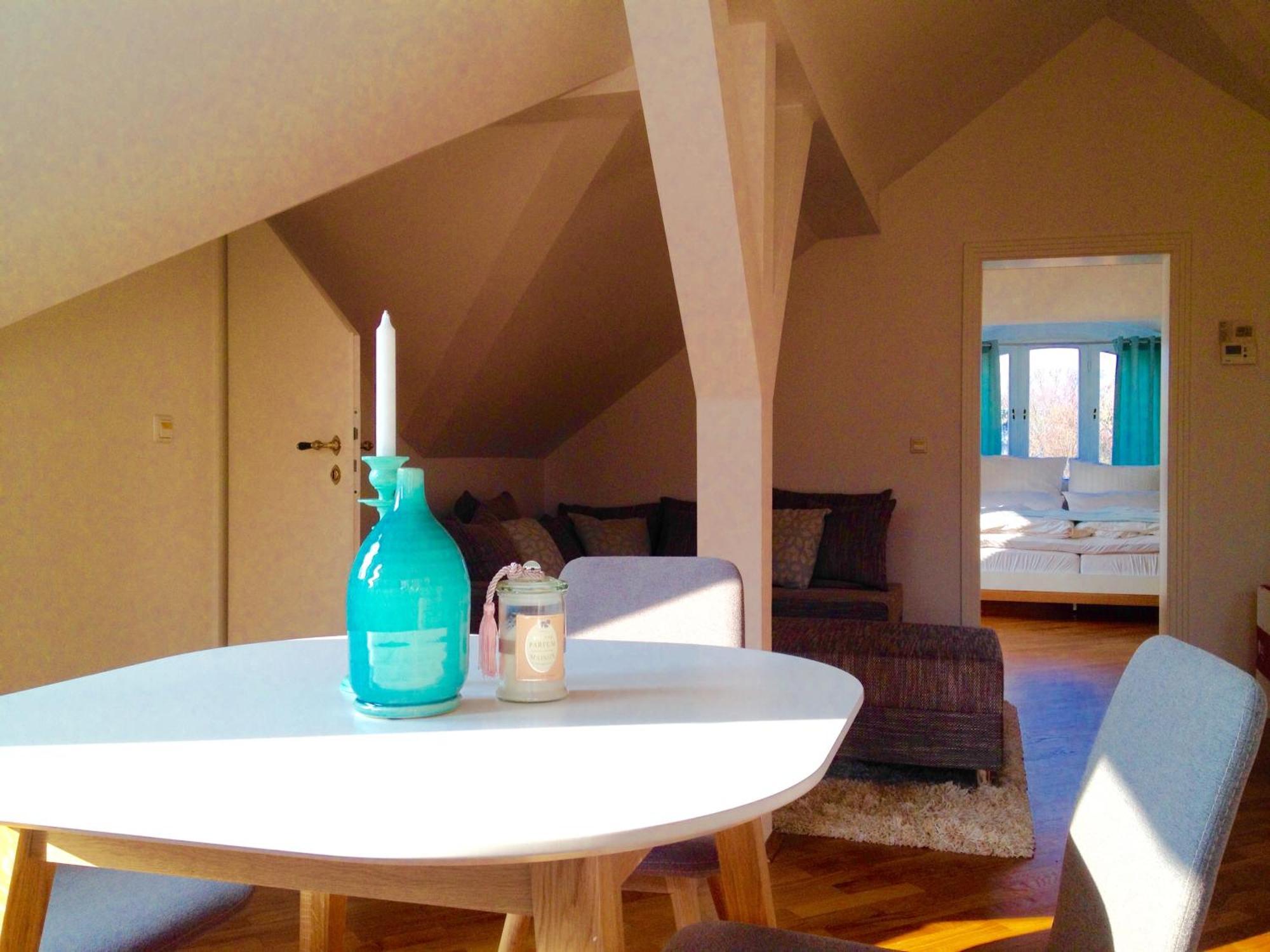 Appartment Villa Am Bretschneiderpark Leipzig Bagian luar foto